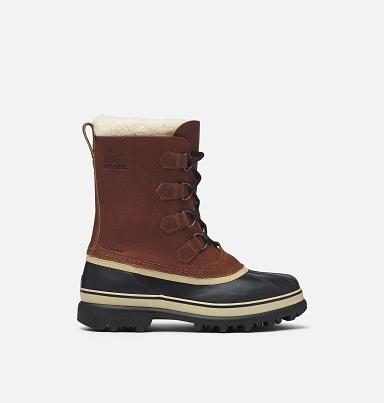 Sorel Caribou Boots UK - Mens Winter Boots Brown (UK6032179)